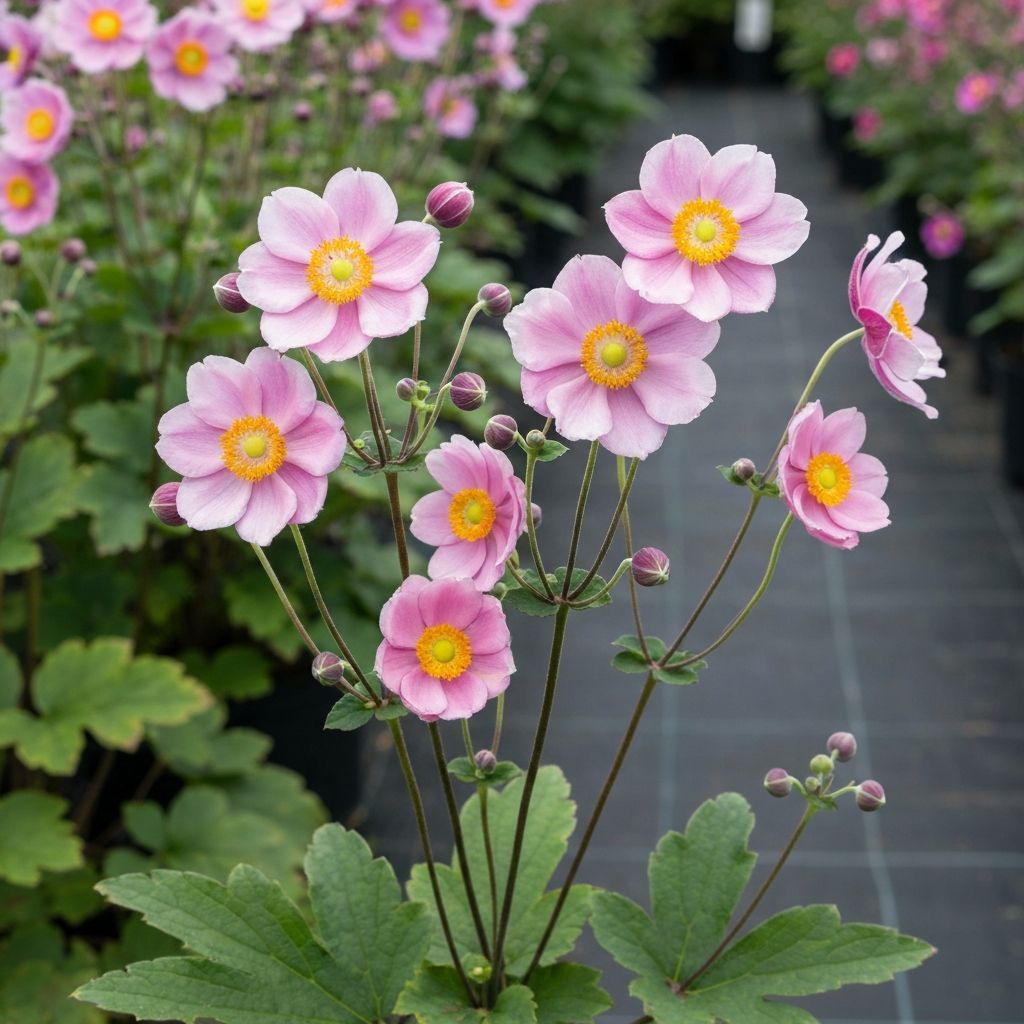 Japanese Anemone (Anemone × hybrida)